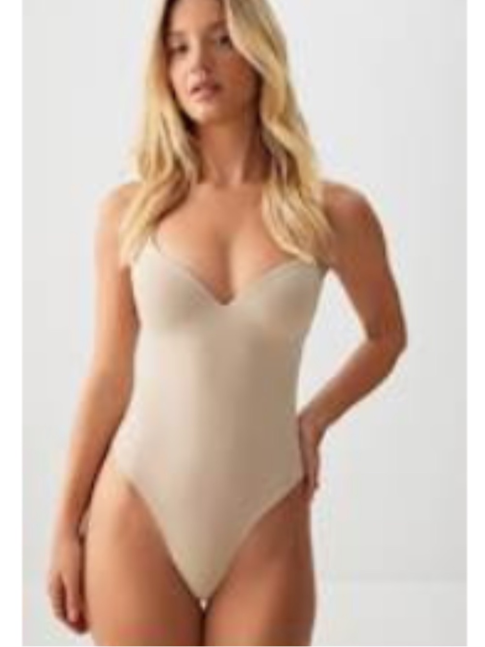 Ardene Nude Strapless Shaping Bodysuit